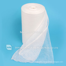 High Quality medical bleached absorbent cotton gauze roll